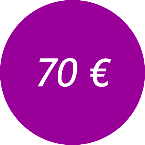 Prix du kit Shabbat pour deux personnes proposé par Metsouyane Traiteur : 70 euros.